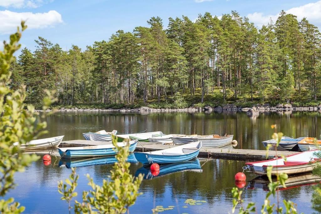 Malaskog Gamla Station Ryssby Buitenkant foto